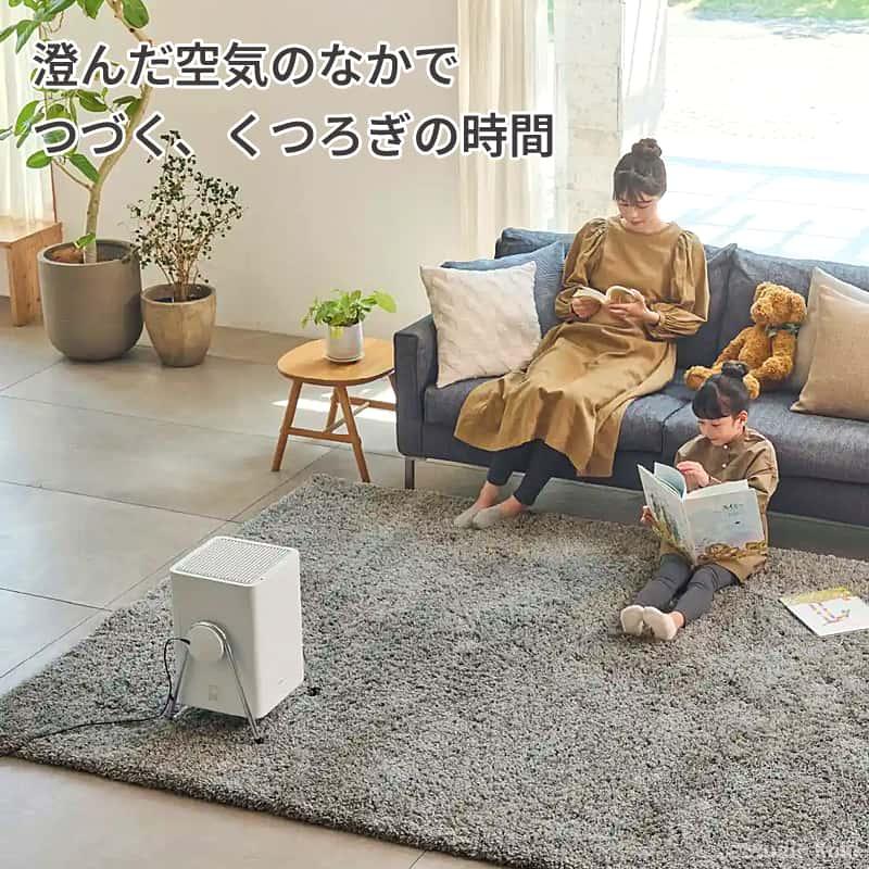 RHYTHM リズム 空気清浄機 Silky Wind Clean 36畳 2重反転ファン 大