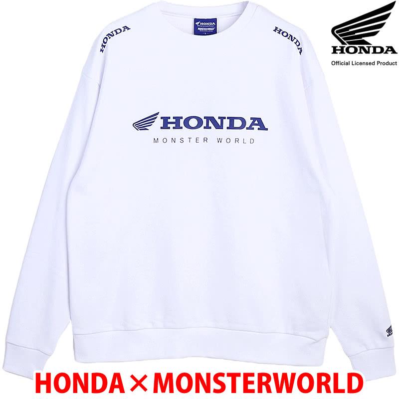 企業系』HONDA GANASSI RACING ラグランスウェット 企業系』HONDA