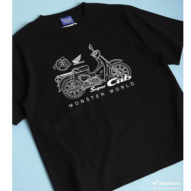 ホンダ（HONDA） HONDA×MONSTER WORLD 半袖 Tシャツ スーパーカブ
