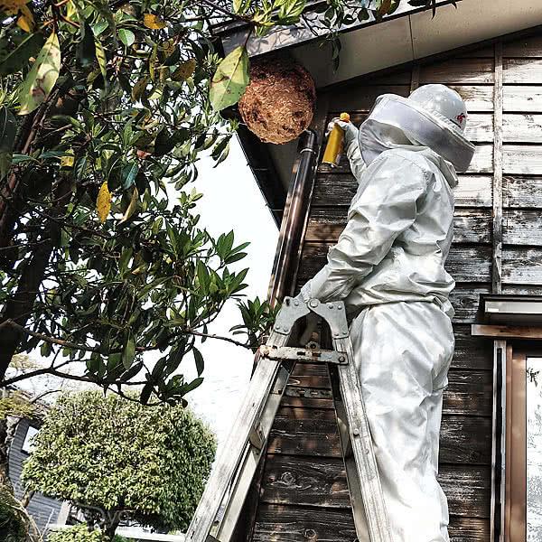 1度使用 ハチ 防護服 ラプターⅢ V-1200