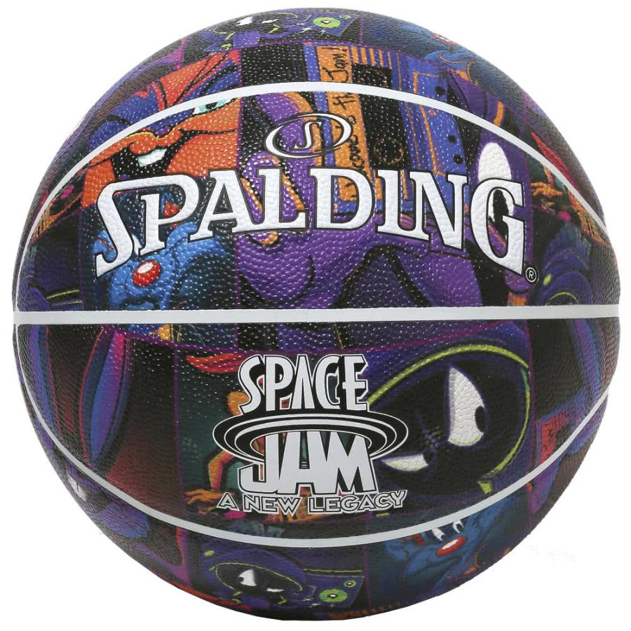 SPALDING - スペースジャム　合成皮革バスケットボール SPALDING（スポルディング） バスケットボール7号 スペースジャム ア