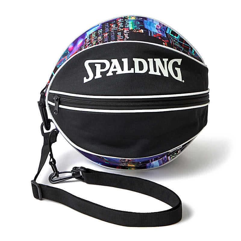 バスケットボールバッグ デジタルノイズ ブラック 49-001DNB バスケ ボール収納 スポルディング SPALDING｜senssyo