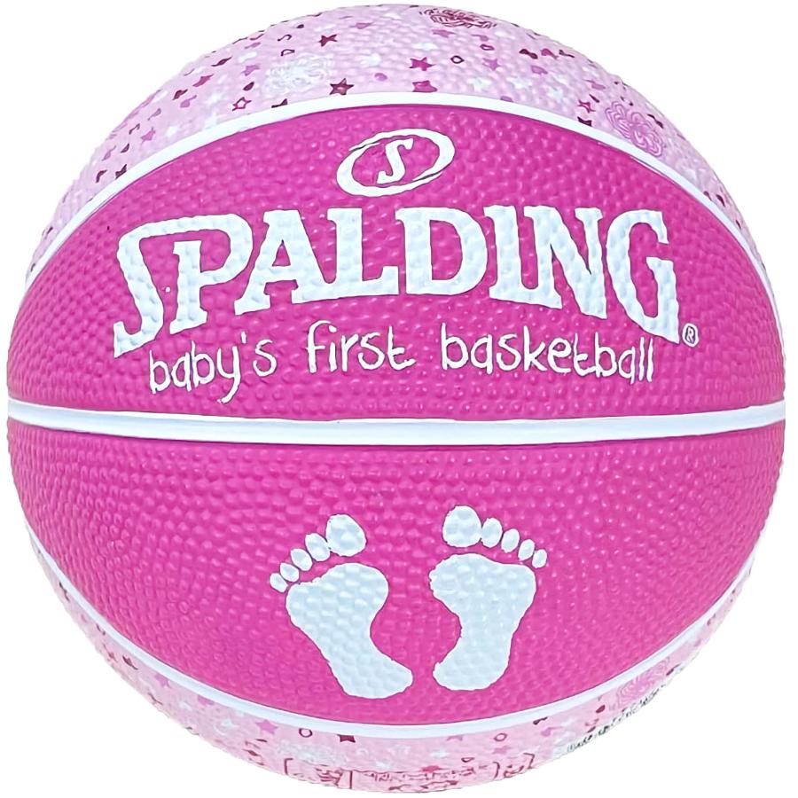 スポルディング 幼児用バスケットボール 1号 ベイビーズ ファースト ガール ピンク バスケ 65-891Z ゴム ラバー SPALDING 23AW 正規品｜senssyo｜03