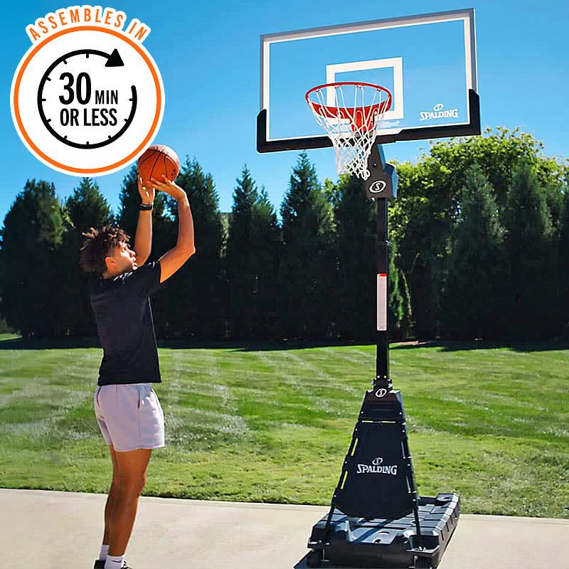 SPALDING（スポルディング） バスケットゴール 簡単30分組立 54インチ