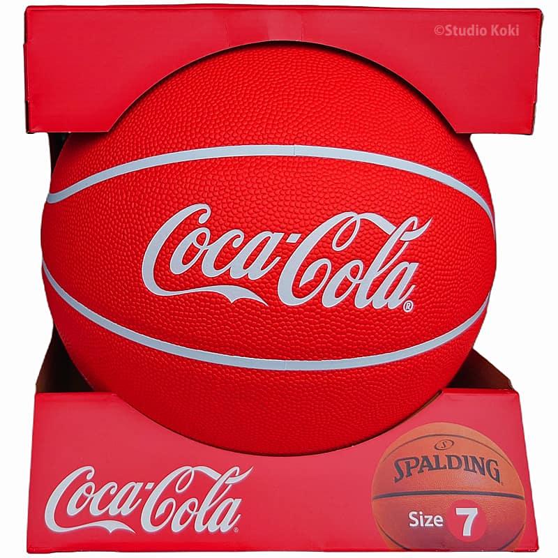 Coca Cola（コカコーラ） バスケットボール7号 SPALDING 