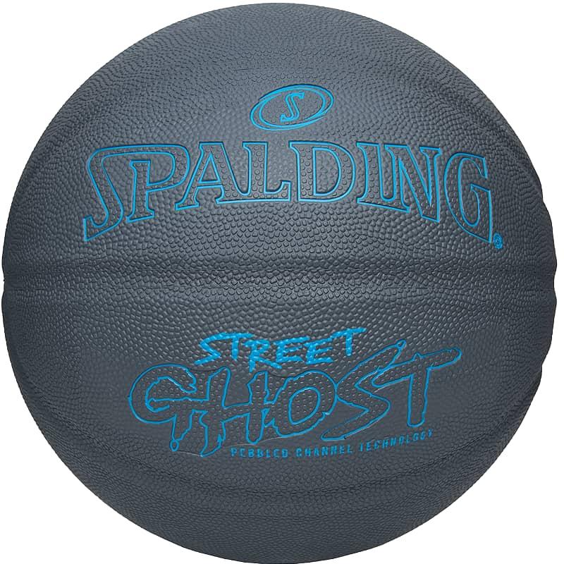 クリア塗装 ゴム材 【バスケ】ボール、バッシュ置き SPALDING（スポルディング） ストリートゴースト バスケットボール7号 練習用具・備品