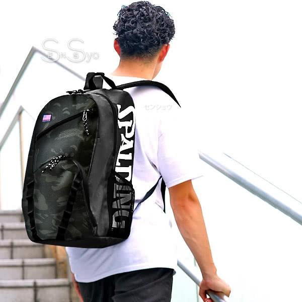 SPALDING HALF DAYバックパック ハーフデイ アーバンカモ 迷彩柄