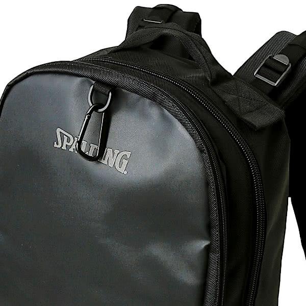 バスケットボール バッグ ヴァースボックス ブラック フロント耐水 50-012BK バスケ リュック バックパック 35L スポルディング SPALDING（スポルディング） バスケットボール バッグ ヴァース