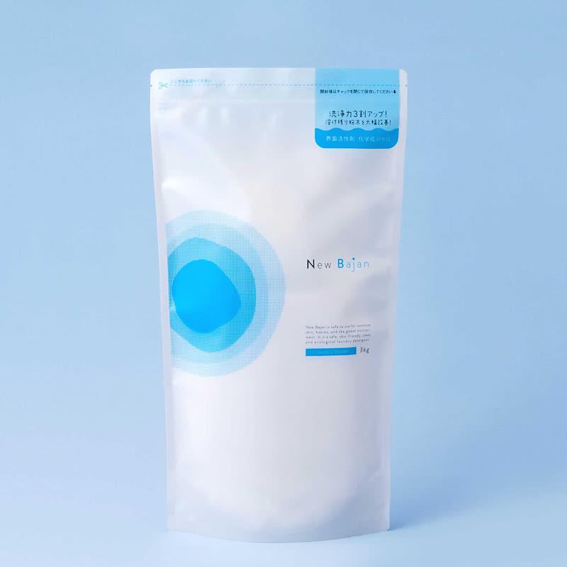 ニューバジャン 3kg 大容量 洗濯洗剤 粉末 New Bajan ライトウェーブ