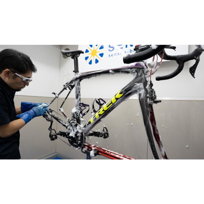 洗車の王国 バイククリン 150ml 化粧箱+付属品 自転車 洗車グッズ 洗車 