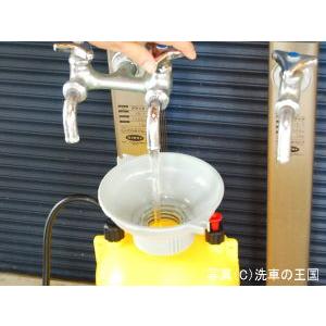 散水スプレー 蓄圧式 洗車用品 簡単洗車 水道なし フォームガン プロ用 カーシャンプー 車きれい ボディー水垢落し 水アカ 汚れ落とし 398 洗車の王国 通販 Yahoo ショッピング