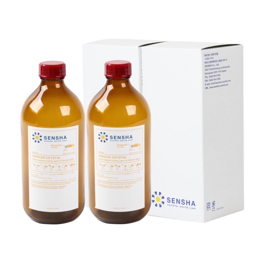 最先端 撥水コーティング剤 ウィンドウ クリスタル 1l 500ml 2 洗車用品 ウィンドウコーティング剤 ガラスコーティング剤 ウォータースポット 業務用 プロ仕様 手数料安い Esiba Tg