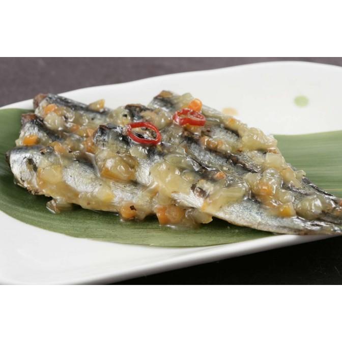 食べきりサイズの海鮮小鉢シリーズ！！　国産いわし原料使用　いわしマリネ100g | 