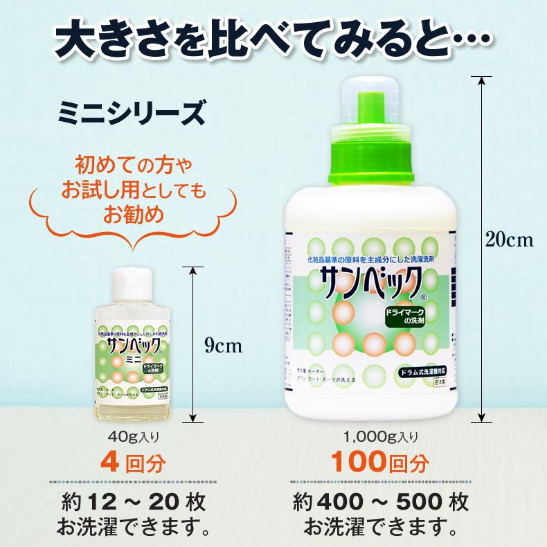 サンベック おしゃれ着洗剤 ドライマーク 洗剤 お試しセット 3点選べる