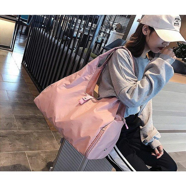 スポーツバッグ ジム ショルダー ヨガバッグ ボストンバッグ 女性用 大容量 レディース 修学 旅行 学生バッグ 通勤 通学 おしゃれ シンプル 無地 出張 自立 Gje34f センテンスストア 通販 Yahoo ショッピング