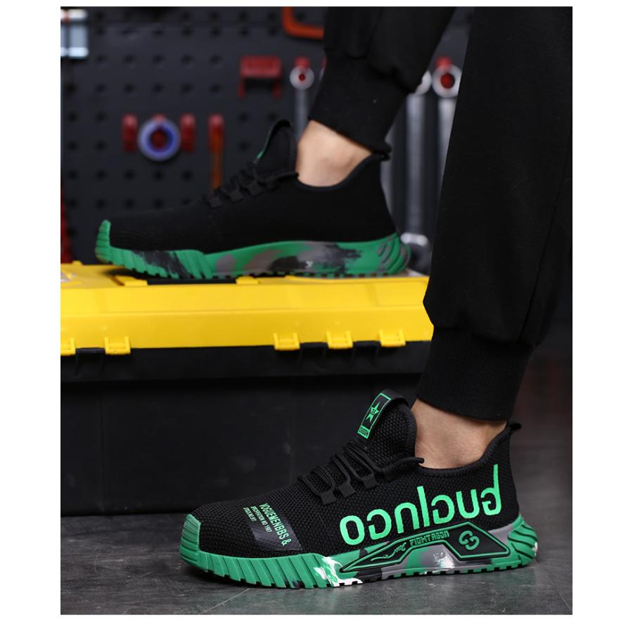 激安商品 メンズ レディース 作業靴 セーフティーシューズ 靴 おしゃれ 軽量 レベル くつ ブラックスニーカー メンズスニーカー カジュアルシューズ Discoversvg Com