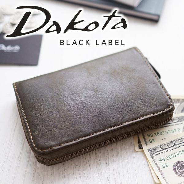 ダコタ ブラックレーベル Dakota BLACK LABEL ガウディ 小銭入れ付き二つ折り財布（ラウンドファスナー式） 0626812（0626802） | Dakota