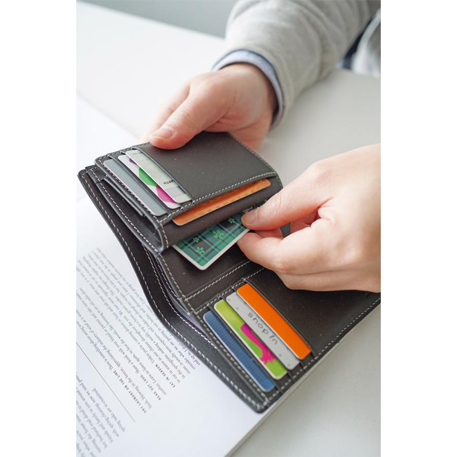 BAGGY PORT（バギーポート） 3年保証付 リサイクルレザー 小銭入れ付き