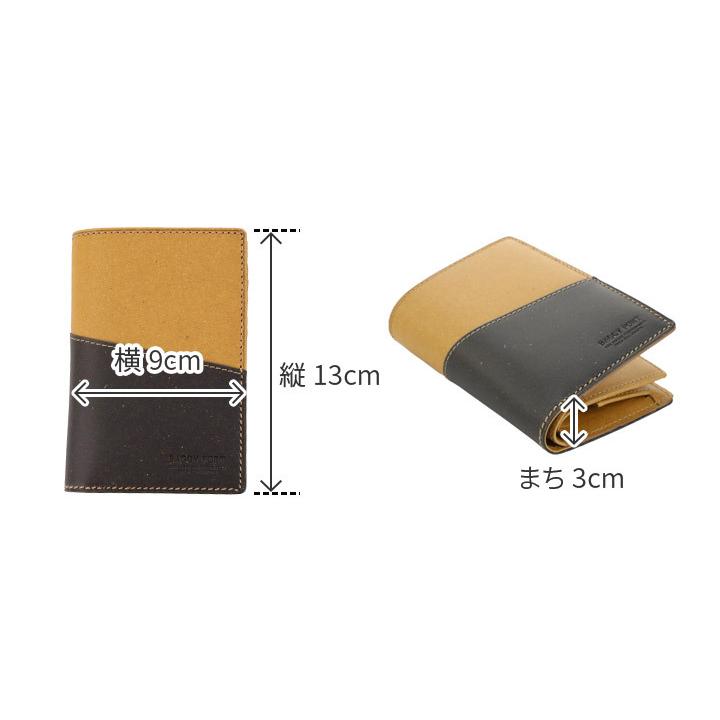 BAGGY PORT（バギーポート） 3年保証付 リサイクルレザー 小銭入れ付き