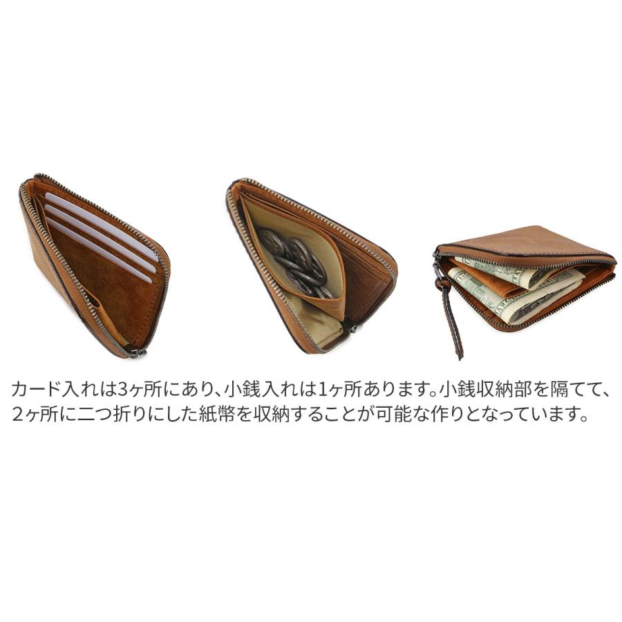 BAGGY PORT（バギーポート） 3年保証付 ブオナ L字ファスナー 小銭