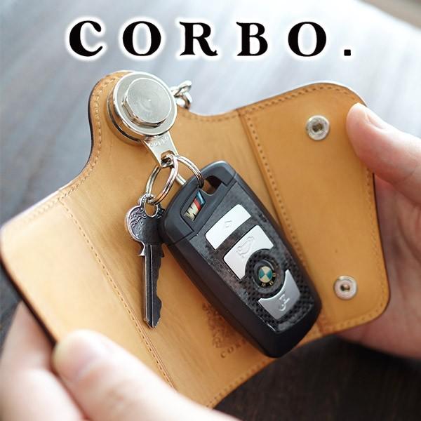 CORBO. コルボ -face Bridle Leather Smart Key Case- ブライドルレザー スマートキー カーキー ケース 1LD-0240｜sentire-one