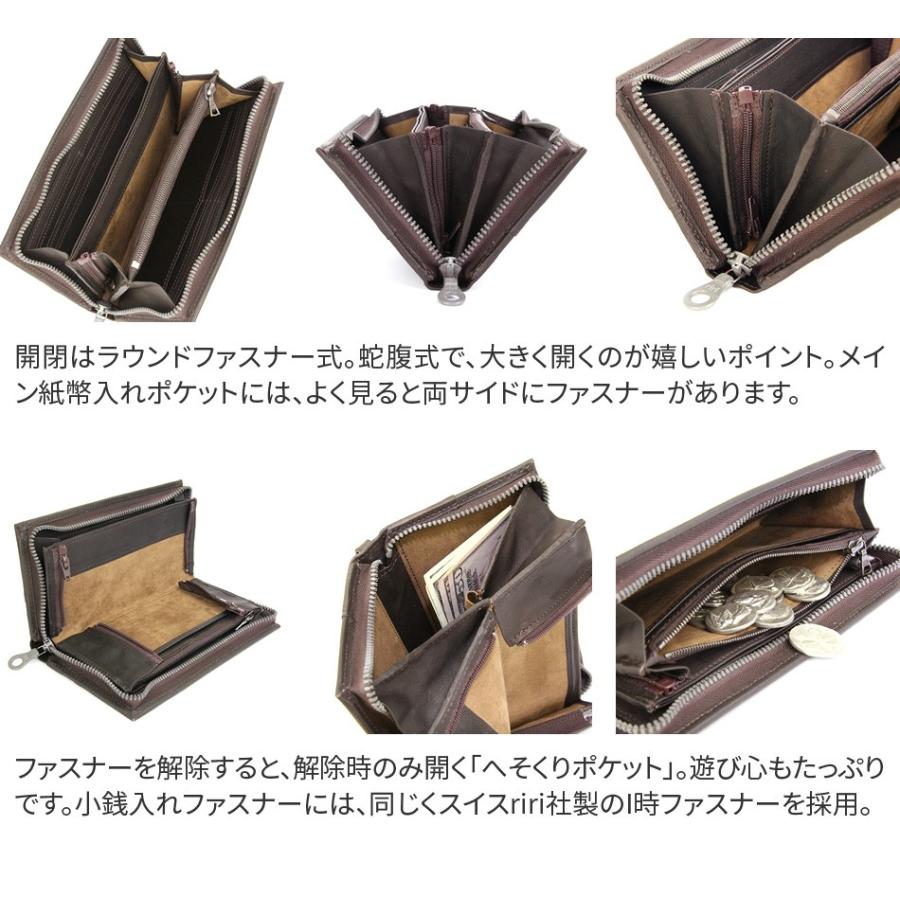 CORLBO コルボ　ジッパー財布　riri ラウンドファスナー　財布 CORLBO コルボジッパー財布riri ラウンドファスナー財布