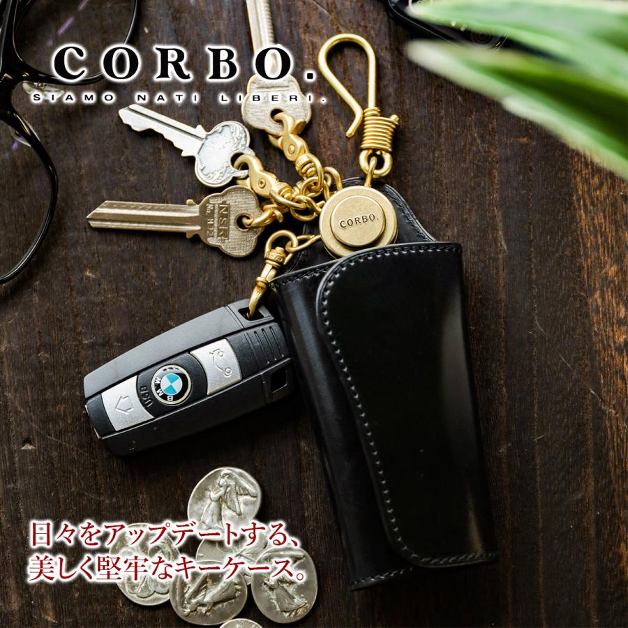 Corbo コルボ Slate Horween Shell Cordovan スレート ホーウィンシェルコードバン キーケース 1ll 1502 Co 1ll 1502 こだわりのブランド Sentire One 通販 Yahoo ショッピング