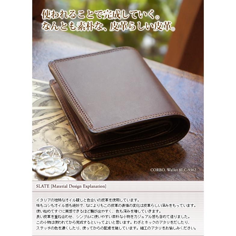 CORBO（コルボ） 3年保証付 CORBO. -SLATE- スレート シリーズ 小銭