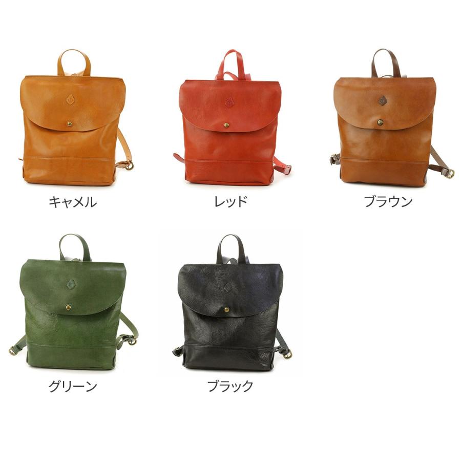 新品未使用 牛革 CLEDRAN クレドラン AMO（アモ） リュック ブラウン