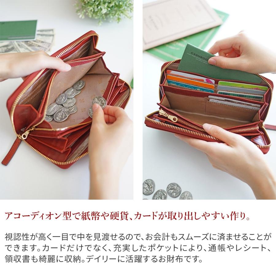 Dakota（ダコタ） テッセレ 小銭入れ付き長財布（ラウンドファスナー式 