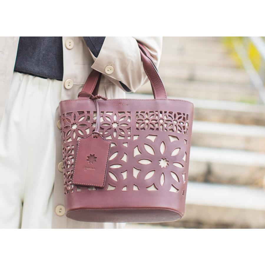 genten ゲンテン multi cut work マルチカットワーク トート genten ゲンテン multi cut work マルチカットワーク トート