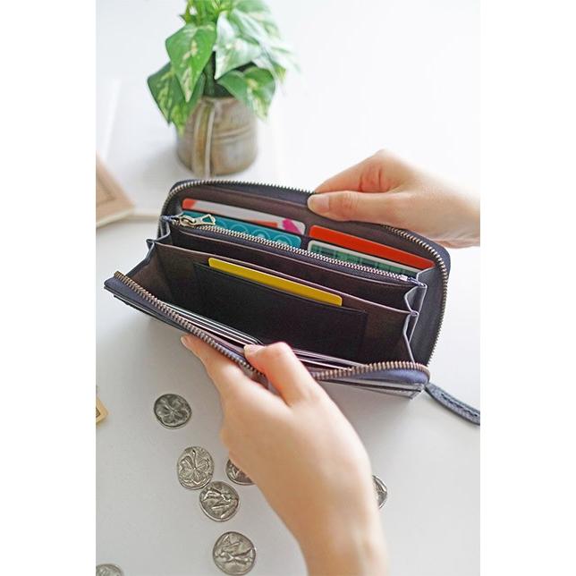 genten（ゲンテン） TOSCA トスカ 小銭入れ付き長財布（ラウンド