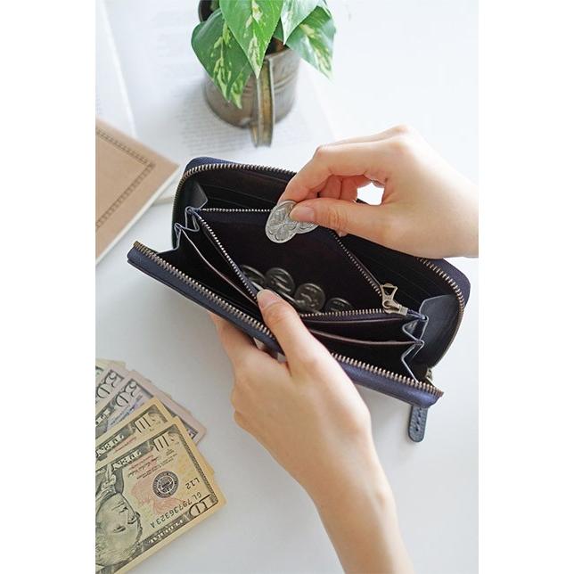 genten ゲンテン TOSCA トスカ 小銭入れ付き長財布（ラウンド