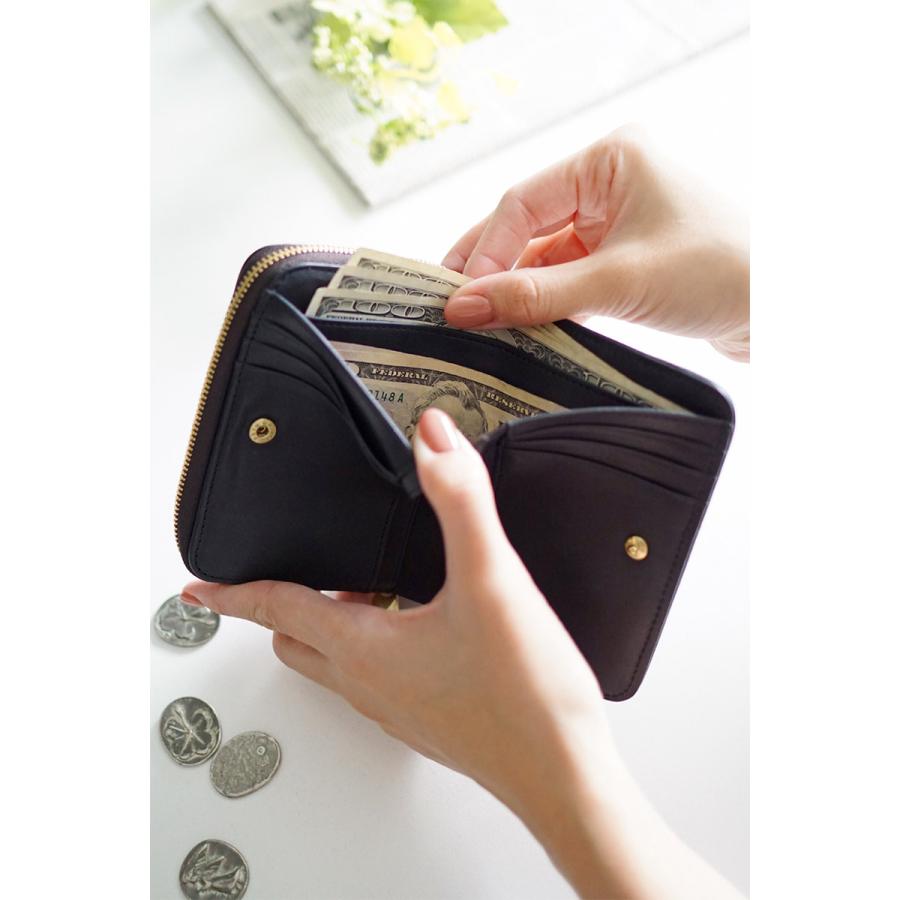 genten（ゲンテン） Lastrico ラストリコ 小銭入れ付き二つ折り財布