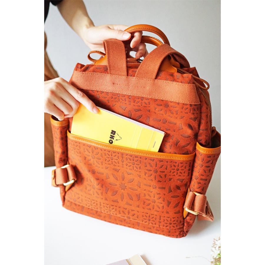 genten（ゲンテン） toile cutwork トワル・カットワーク リュック