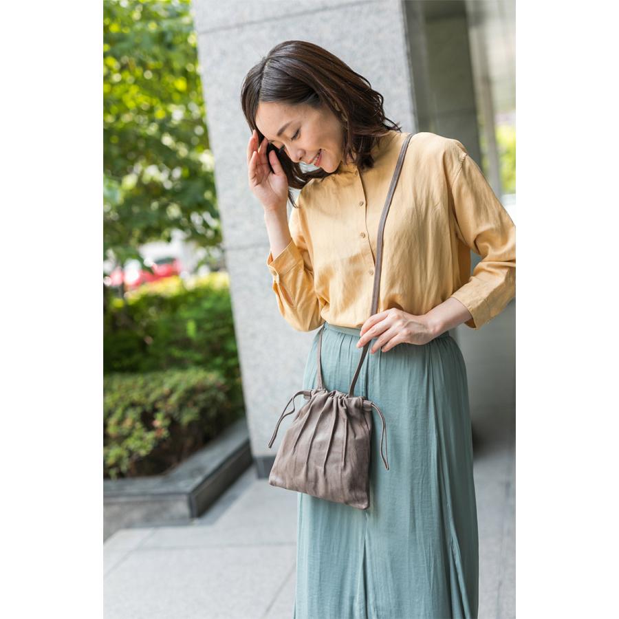 genten（ゲンテン） Bark pochette バークポシェット ショルダーバッグ 