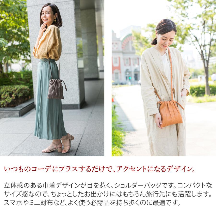 genten（ゲンテン） Bark pochette バークポシェット ショルダーバッグ