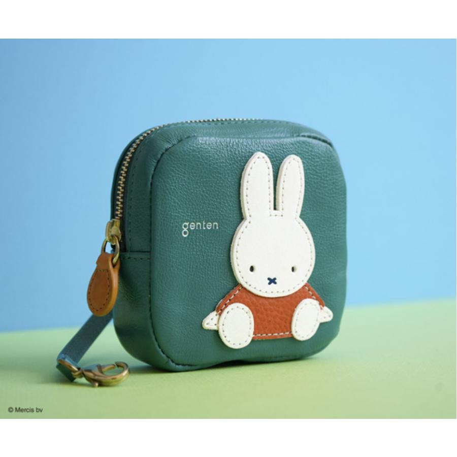 ゲンテン 3年保証付 genten ゲンテン miffy collection ミッフィー ポーチ「ミッフィー」 46153