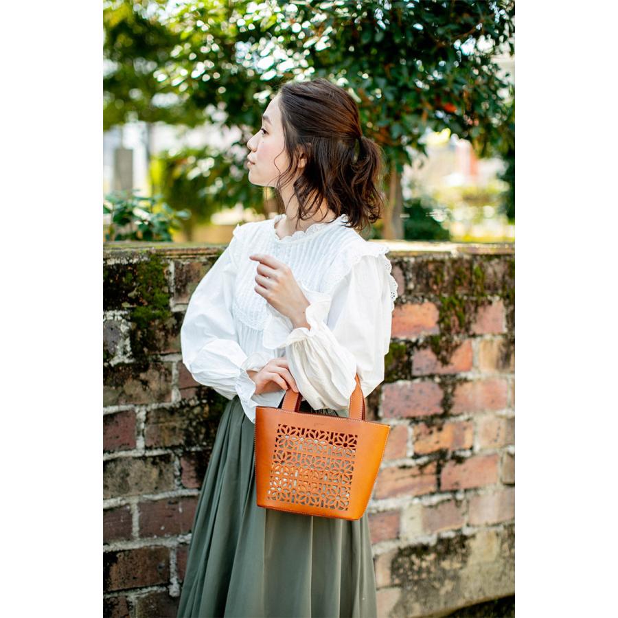 genten（ゲンテン） multi cut work マルチカットワーク 手さげバッグ