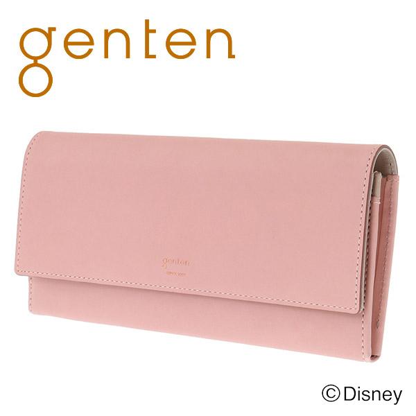 Genten ゲンテン Disney ディズニー 長財布 コラボ スタンディングシリーズ 本革バッグ 財布 小物専門のインターネット通販サイト 品質にこだわった本革バッグ 財布 小物を提案しております Ged Genten ミニーマウス Sentire One こだわりのブランド 長