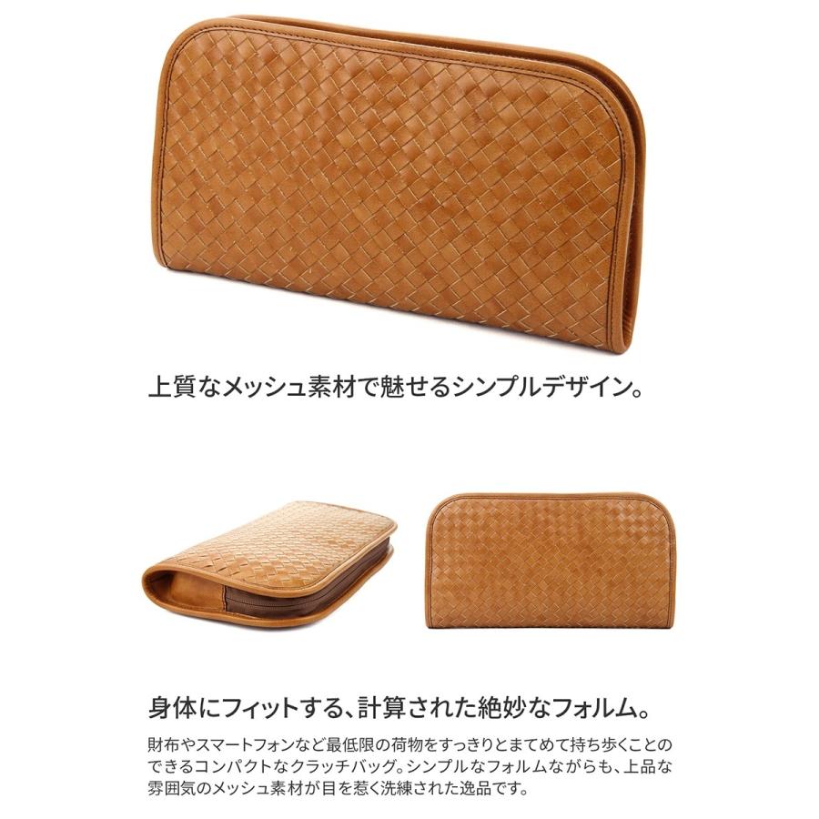 エルゴポック 3年保証＋ケアセット付 HERGOPOCH エルゴポック 06 Series 06シリーズ ワキシングレザー クラッチバッグ 06I-CL_9