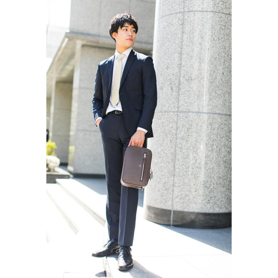 HERGOPOCH エルゴポック Radiant Leather Series レイディアントレザーシリーズ レイディアントレザー クラッチショルダーバッグ RL-CS :HG-RL-CS:こだわりのブランド Sentire-One 通販 エルゴポック クラッチバッグ RL-CS メンズ ネイビー