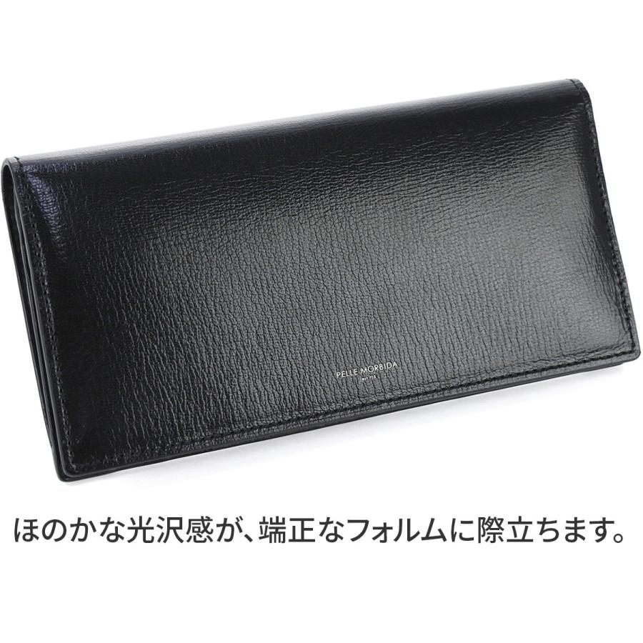 ペッレモルビダ PELLE MORBIDA Barca バルカ ゴートレザー 小銭入れ付き 二つ折り長財布 PMO-BA410｜sentire-one｜06