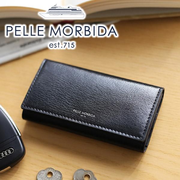 代引不可 Pelle Morbida ペッレモルビダ Barca バルカ ゴートレザー キーケース Pmo Ba417 流行に