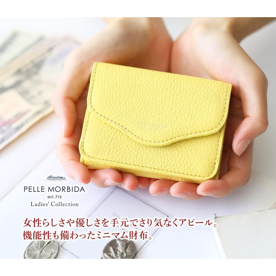 大きな割引pelle Morbida ペッレモルビダ Barca バルカ 型押しレザー 小銭入れ付き三つ折り財布 Pmo Bal004n 財布 レディースファッション ファッション 13 651 Www Jesuitnola Org