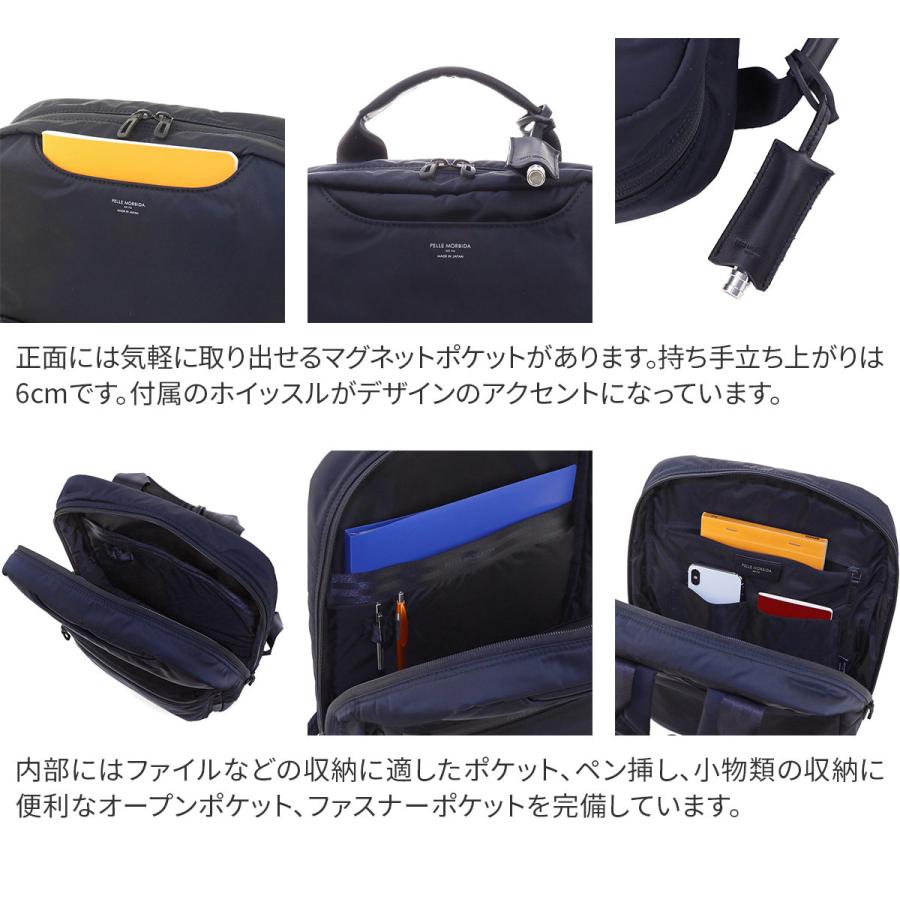 PELLE MORBIDA ボディバッグ ネイビー ハイドロフォイル ペッレ モルビダ PELLE MORBIDA ペッレモルビダ ボディバッグ