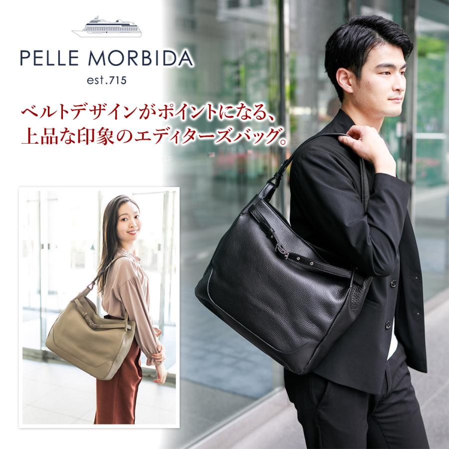 PELLE MORBIDA ペッレモルビダ Maiden Voyage メイデン ボヤージュ シュリンクレザー ショルダーバッグ PMO-MB062｜sentire-one｜07