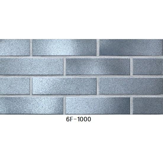 銀雲 227×60二丁掛け いぶし調タイル フラット面 スクラッチ面 内外装