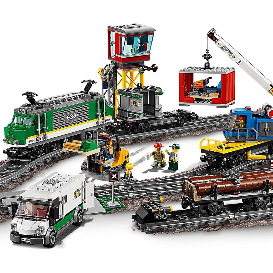 レゴ(LEGO)シティ 貨物列車 60198 おもちゃ 電車 : セントラル