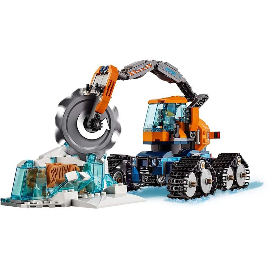 chi-　プレゼント付き LEGO CITY レゴ シティ 60196 北極輸送ヘリコプターと作業車